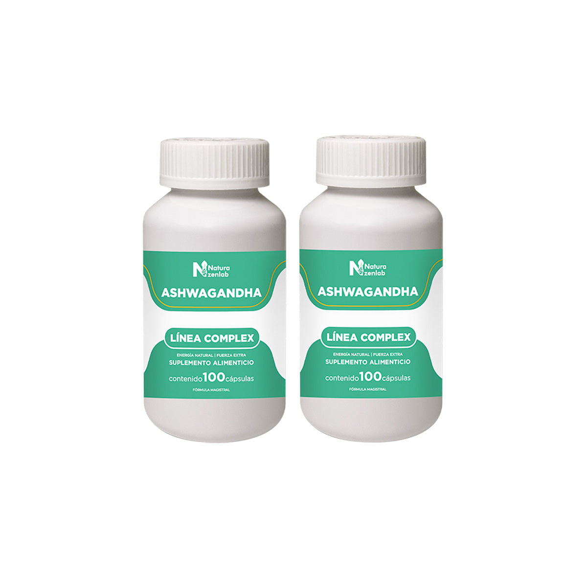 Ashwagandha Energia Natural 100 Capsulas Dermo Sumak 2 und