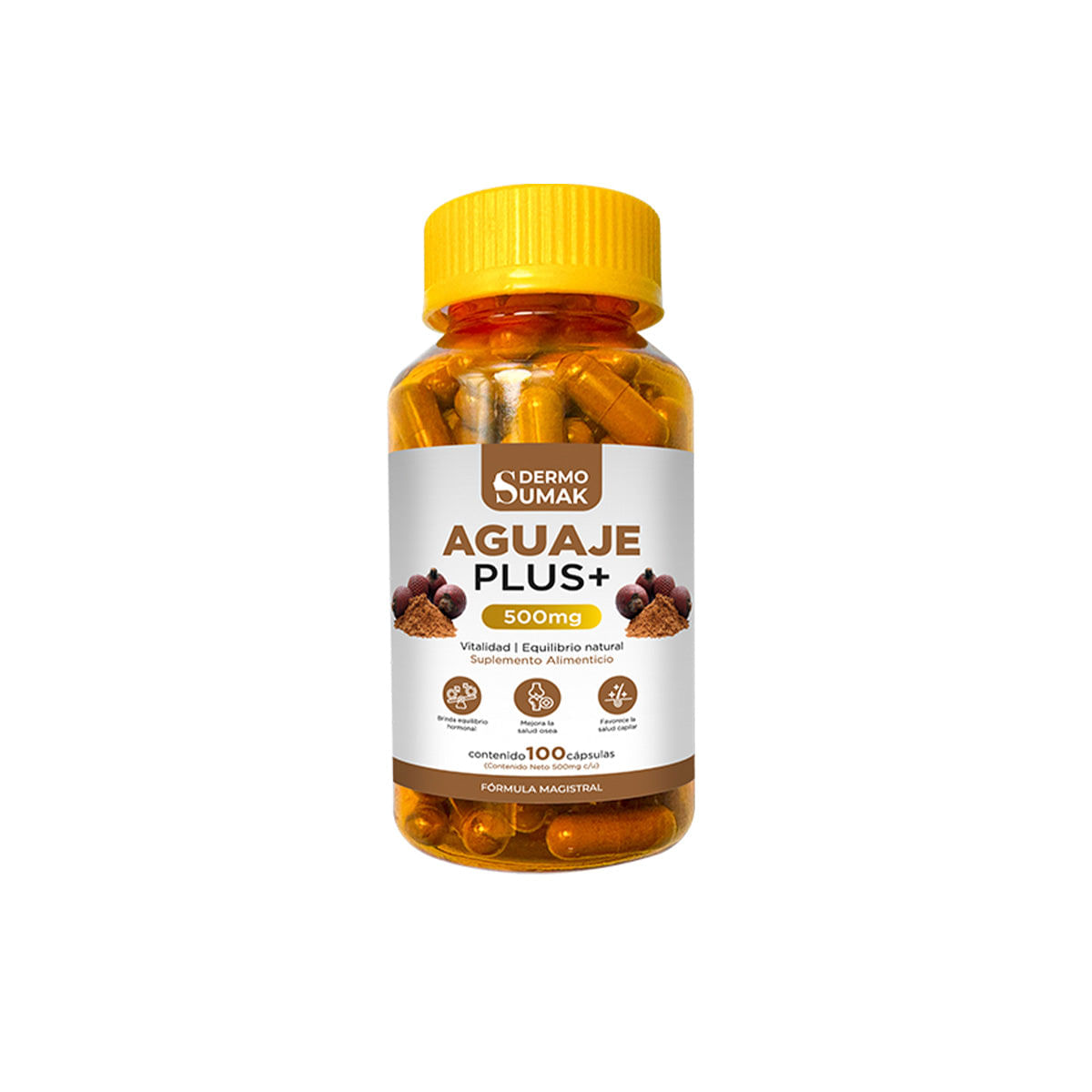 Aguaje Plus+ 100 Capsulas Dermo Sumak