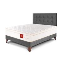 Dormitorio Europeo Royal Prince 2 plazas Gris Paraiso