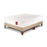 Cama Europea Royal Prince King Champagne Paraiso