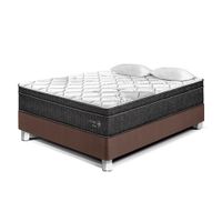 Cama Pocket Star 2 plazas Chocolate Paraiso