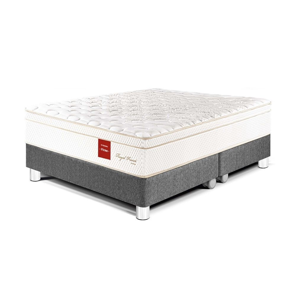 Cama Royal Prince King Gris Paraiso