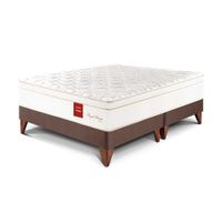Cama Europea Royal Prince Queen Chocolate Paraiso