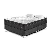 Cama Pocket Star Queen Charcoal Paraiso