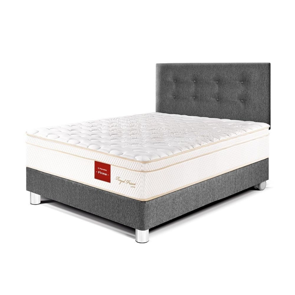 Dormitorio Royal Prince 1.5 plazas Gris Paraiso