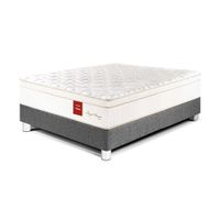 Cama Royal Prince 1.5 plazas Gris Paraiso