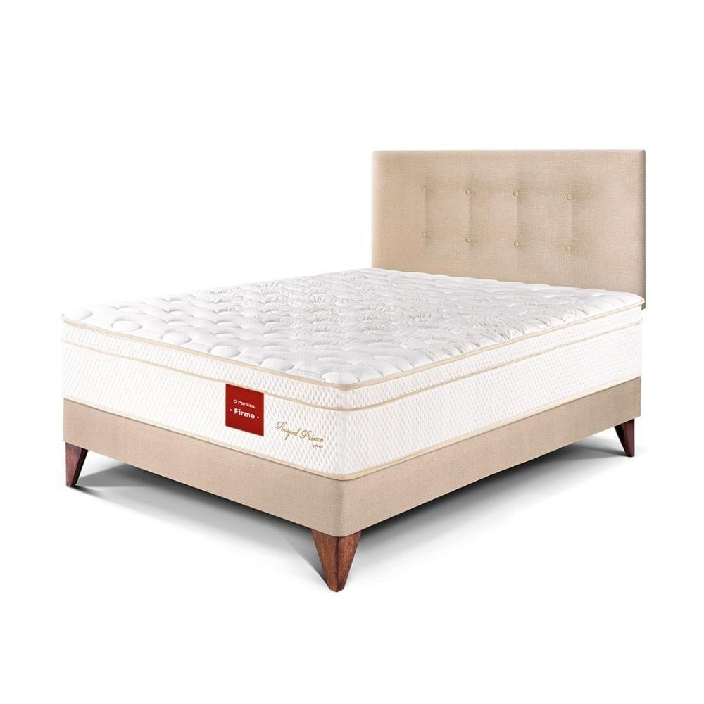 Dormitorio Europeo Royal Prince 1.5 plazas Champagne Paraiso