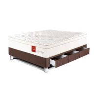 Cama Royal Prince Cajones 1.5 plazas Chocolate Paraiso