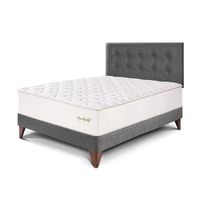 Dormitorio Europeo Royal Elizabeth 2 plazas Gris Paraiso