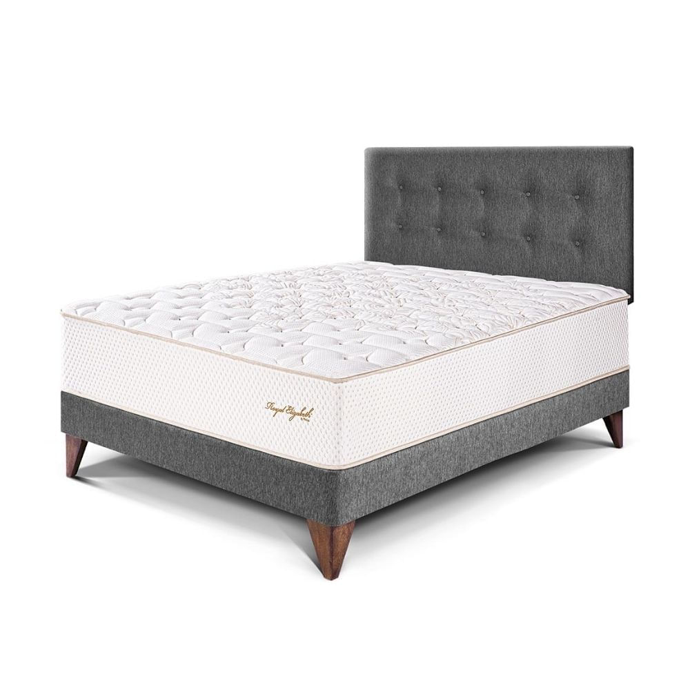 Dormitorio Europeo Royal Elizabeth 2 plazas Gris Paraiso