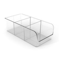Organizador 28x14x8.9cm ajustable 3 divisiones Orange