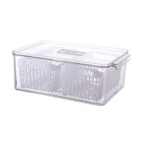 Contenedor con cesta D 32.5x22.5x12.3cm Orange