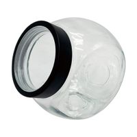 Canister de vidrio inclinado 1.6 litros Orange