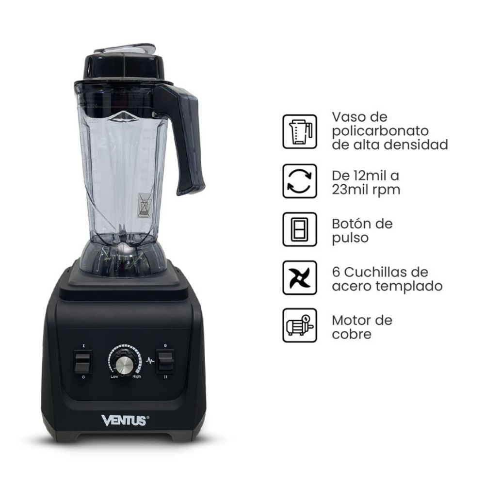 Licuadora Ventus Industrial 2.5L