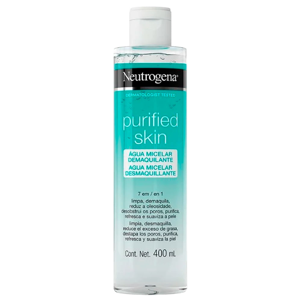 Agua Micelar Neutrogena Purified Skin 7 En 1 x400 ml