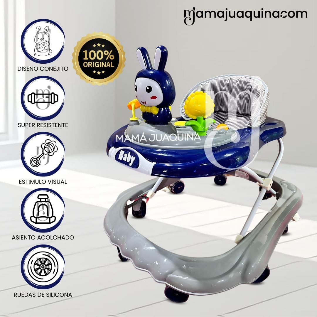 Andador Plegable «BUNNY KAWAII» Azul