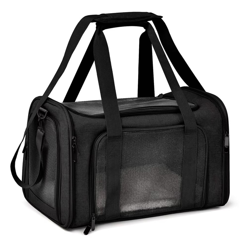 Maleta Transportadora para Mascotas - Negro