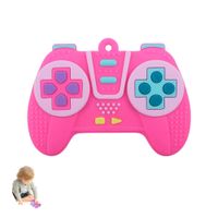 Mordedor Control Mando Silicona Fucsia para bebe Baby Froggie