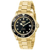 Reloj Invicta Pro Diver 8929OB Automático Fecha Acero Inoxidable Dorado Dial Negro