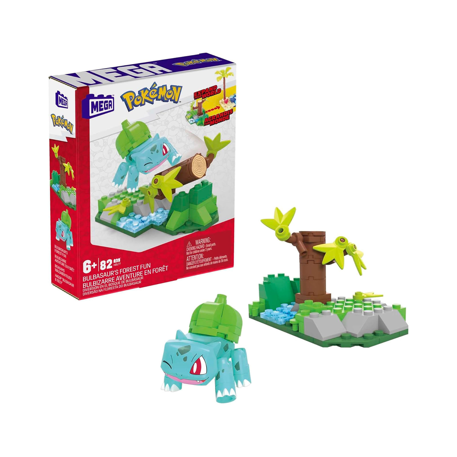 POKEMON MEGA CONSTRUX BULBASAUR