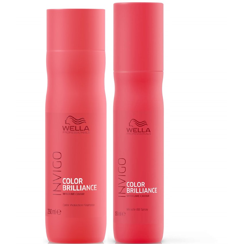 Shampoo 250ml + Spray 150ml Wella Invigo Brilliance