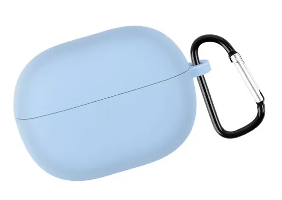 Funda Estuche Case de silicona para Xiaomi Buds 3 Lite Celeste