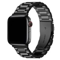 CORREA DE ESLABONES PARA Applewatch 38-40-41mm Negro