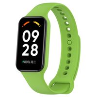 Correa de silicona Para Xiaomi Smartband 8 active / Redmi Smartband 2 Verde