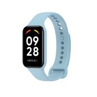 Correa de silicona Para Xiaomi Smartband 8 active / Redmi Smartband 2 Celeste