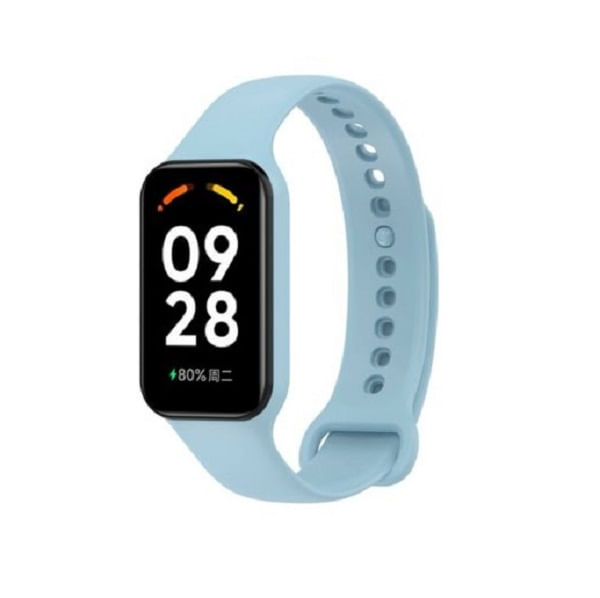 Correa de silicona Para Xiaomi Smartband 8 active / Redmi Smartband 2 Celeste