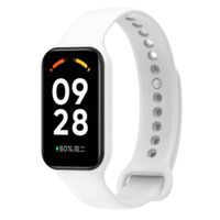 Correa de silicona Para Xiaomi Smartband 8 active / Redmi Smartband 2 Blanco