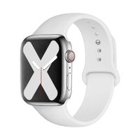 CORREA DE SILICONA PARA APPLE WATCH 38-40-41 MM BLANCO