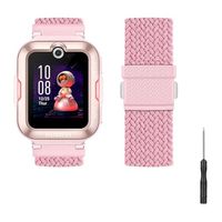 Correa de Nylon para Huawei Kids 4 Pro Rosado