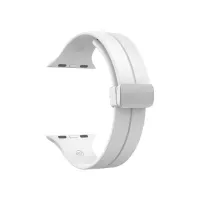 correa de silicona imantada 38-40-41mm y 42 serie 10 blanco