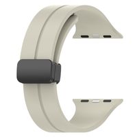 correa de silicona imantada 38-40-41mm y 42 serie 10 beige