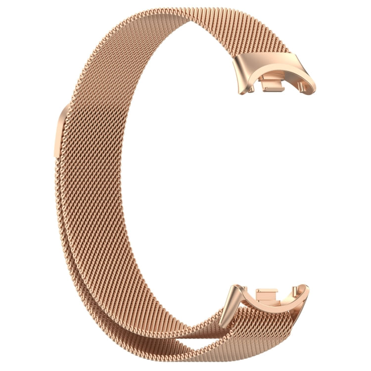 Correa milanese imantada para Xiaomi Band 8-9 Oro rosa