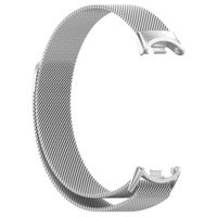 Correa milanese imantada para Xiaomi Band 8-9 Plata