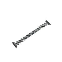 Correa de acero inoxidable para apple watch Zigzag 42-44-45-49mm Plateado