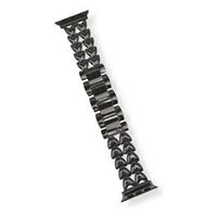 CORREA CORAZON DE ACERO PARA WATCH 38-40-41MM Y 42MM SERIE 10 NEGRO