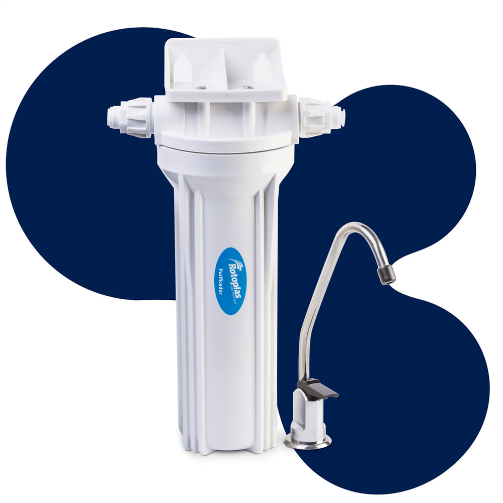 Purificador de Agua Rotoplas Bajo Lavadero con Tecnología Hydro-Pur® 300009