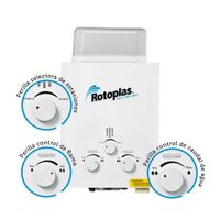 Terma a Gas Ecoflaming 5.5 GN con Encendido Automático 312233