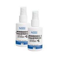 2 Locion Minoxidil 5 & Finasteride 60ml Dermo Sumak