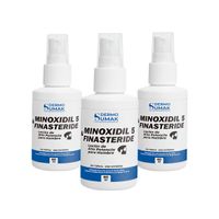 3 Locion Minoxidil 5 & Finasteride 60ml Dermo Sumak