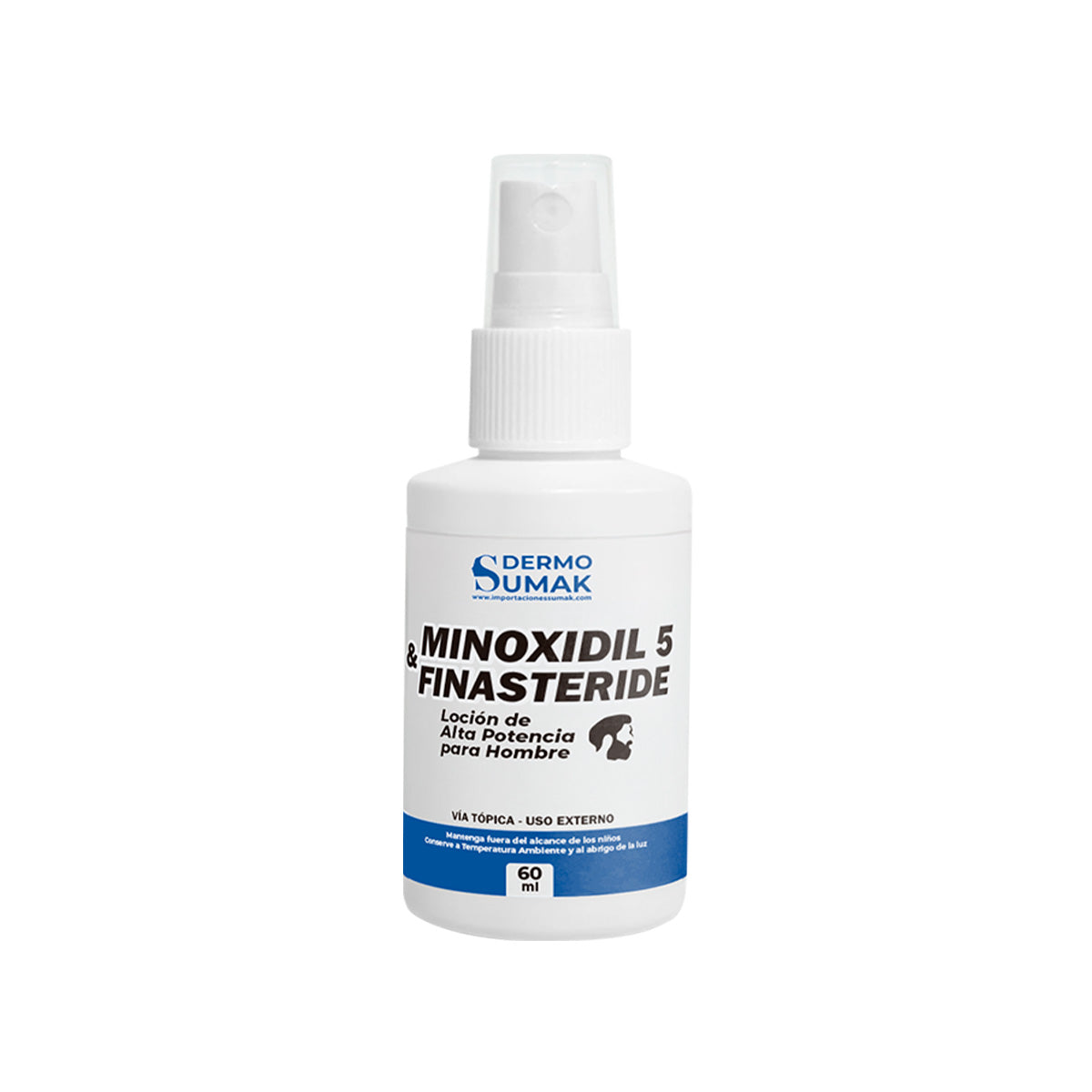 Locion Minoxidil 5 & Finasteride 60ml Dermo Sumak