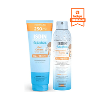 Duo ISDIN GEL CREMA WET SKIN SPF 50+ 250ML + TRANSPARENT SPRAT WET SKYN PED 250ml