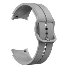 CORREA SILICONA DEPORTIVA PARA SAMSUNG WATCH 4-5-5 PRO-6 GRIS