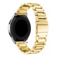 CORREA DE ESLABONES ACERO INOX PARA SMARTWATCH 22MM DORADO