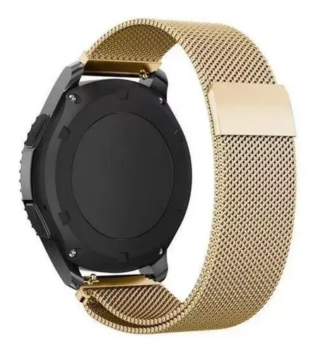 CORREA MILANESE IMANTADA PARA SMARTWATCH 20MM DORADO