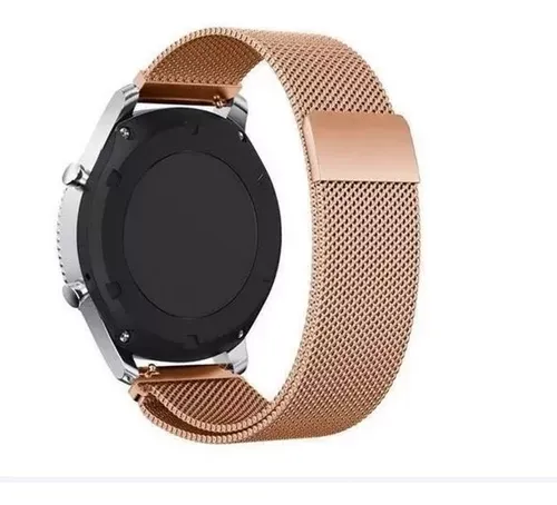 CORREA MILANESE IMANTADA PARA SMARTWATCH 20MM ORO ROSA