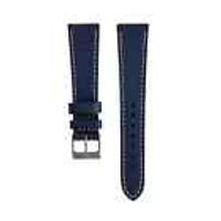 CORREA SILICONA COSIDA PARA SMARTWATCH 22MM AZUL